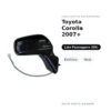 Specchietto Retrovisore Destro Toyota Corolla 2007+ – Elettrico, Nero – foto 2