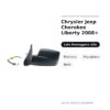 Außenspiegel Rechts Chrysler Jeep Cherokee Liberty 2008+ – Elektrisch, Beheizt, Schwarz – Bild 2