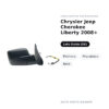Specchietto Retrovisore Sinistro Chrysler Jeep Cherokee Liberty 2008+ – Elettrico, Riscaldato, Nero – foto 2