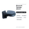 Außenspiegel Rechts Renault Twingo 2012+ – Elektrisch, Beheizt, Temperatursensor, 7-polig, Lackierbar – Bild 2