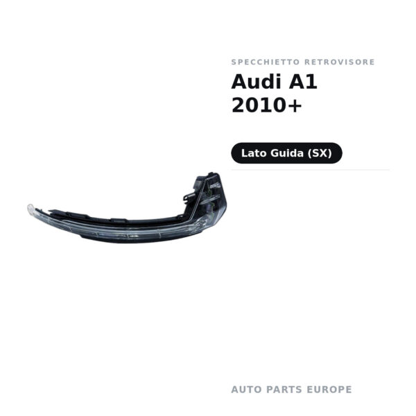 Außenspiegel Links Audi A1 2010+ – Bild 2