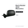 Specchietto Retrovisore Sinistro Dacia Duster 2010 Meccanico – Nero – foto 2