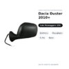 Außenspiegel Rechts Dacia Duster 2010+ – Elektrisch, Beheizt, 5 Pin, Schwarz – Bild 2