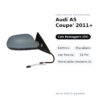 Specchietto Retrovisore Destro Audi A5 Coupe’ 2011+ – Elettrico, Riscaldato, con Freccia, 10 Pin, Verniciabile (Variante A)