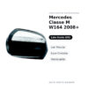 Calotta Specchietto Retrovisore Sinistro Mercedes Classe M W164 2008+ – Verniciabile, con luce di cortesia – foto 2
