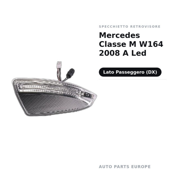 Außenspiegel Rechts Mercedes Klasse M W164 2008 A Led – Bild 2