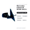 Außenspiegel Rechts Mercedes Klasse M W166 2011+ – Elektrisch, Beheizt, Klappbar, Memory, Asphärisch – Bild 2