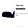 Specchietto Retrovisore Destro Toyota Hi-Lux Pick-Up Rn 85 / Volkswagen Taro – Manuale, Nero – foto 2