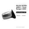 Specchietto Retrovisore Destro Mazda B2500 2002+ / Ford Ranger 2002 – Manuale, Cromato – foto 2