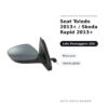 Specchietto Retrovisore Destro Seat Toledo 2013+ / Skoda Rapid 2013+ – Manuale, Verniciabile – foto 2