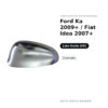 Calotta Specchietto Retrovisore Sinistro Ford Ka 2009+ / Fiat Idea 2007+ – Cromata – foto 2