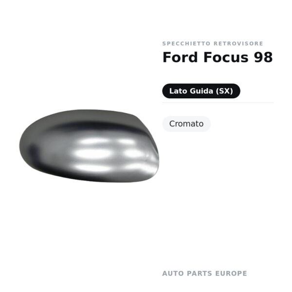 Außenspiegel Links Ford Focus 98 – Verchromt – Bild 2