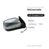 Specchietto Retrovisore Destro Universale – Elettrico, con Freccia, 7 Pin, Cromato – foto 2