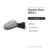 Specchietto Retrovisore Destro Toyota Yaris 2011+ – Elettrico, con Freccia, Verniciabile – foto 2