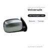 Specchietto Retrovisore Destro Universale – Manuale, Cromato – foto 2