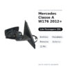 Specchietto Retrovisore Destro Mercedes Classe A W176 2012+ – Elettrico, Riscaldato, Memoria, Asferico, 11 Pin – foto 2