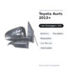 Specchietto Retrovisore Destro Toyota Auris 2013+ – Elettrico, Riscaldato, Ripiegabile, con Freccia, Verniciabile – foto 2