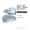Calotta Specchietto Retrovisore Destro Toyota Yaris 2011+ / Toyota Auris 2011+ – Verniciabile – foto 2