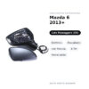 Specchietto Retrovisore Destro Mazda 6 2013+ – Elettrico, Riscaldato, con Freccia, 6 Pin, Verniciabile – foto 2