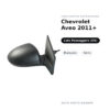 Specchietto Retrovisore Destro Chevrolet Aveo 2011+ – Manuale, Nero – foto 2