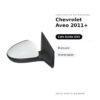 Specchietto Retrovisore Sinistro Chevrolet Aveo 2011+ – Manuale, Verniciabile – foto 2
