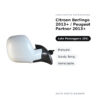 Specchietto Retrovisore Destro Citroen Berlingo 2013+ / Peugeot Partner 2013+ – Manuale, Sonda Temp., Verniciabile – foto 2