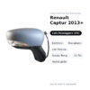 Specchietto Retrovisore Destro Renault Captur 2013+ – Elettrico, Riscaldato, con Freccia, Sonda Temp., 11 Pin, Verniciabile