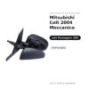 Specchietto Retrovisore Destro Mitsubishi Colt 2004 Meccanico – Verniciabile – foto 2