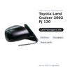 Specchietto Retrovisore Destro Toyota Land Cruiser 2002 Fj 120 – Elettrico, Riscaldato, Verniciabile – foto 2