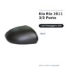 Calotta Specchietto Retrovisore Destro Kia Rio 2011 3/5 Porte – Nera – foto 2