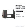 Specchietto Retrovisore Sinistro Mercedes Sprinter 2006 Braccio Lungo – Manuale, con Freccia, 2 Pin – foto 2