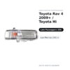 Specchietto Retrovisore Destro Toyota Rav 4 2009+ / Toyota Hi-Lux Pick-Up 2011+ – foto 2