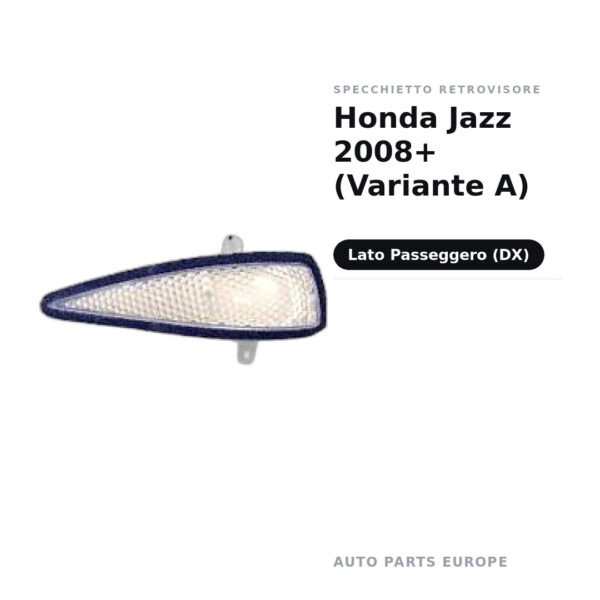 Außenspiegel Rechts Honda Jazz 2008+ (Variante A) – Bild 2