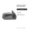 Specchietto Retrovisore Destro Universale – Manuale, Nero (Variante E) – foto 2