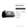Specchietto Retrovisore Destro Universale – Elettrico, Riscaldato, Ripiegabile, con Freccia, Cromato – foto 2