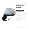 Specchietto Retrovisore Sinistro Subaru Xv 2012+ – Elettrico, Riscaldato, Ripiegabile, con Freccia, 9 Pin, Verniciabile