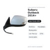 Specchietto Retrovisore Sinistro Subaru Outback 2014+ – Elettrico, Riscaldato, Ripiegabile, con Freccia, 9 Pin, Verniciabile
