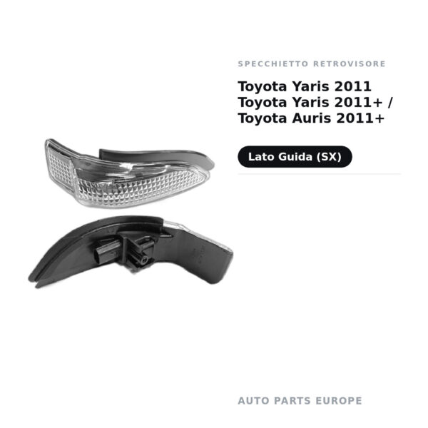 Außenspiegel Links Toyota Yaris 2011 Toyota Yaris 2011+ / Toyota Auris 2011+ – Bild 2