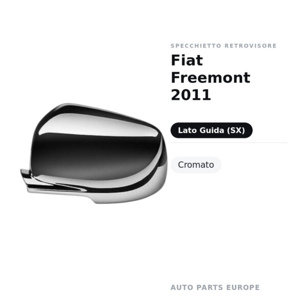 Außenspiegel Links Fiat Freemont 2011 – Verchromt – Bild 2