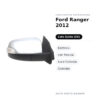 Specchietto Retrovisore Sinistro Ford Ranger 2012 – Elettrico, con Freccia, Luce Cortesia, Cromato – foto 2