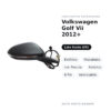 Specchietto Retrovisore Sinistro Volkswagen Golf Vii 2012+ – Elettrico, Riscaldato, con Freccia, Asferico, 6 Pin