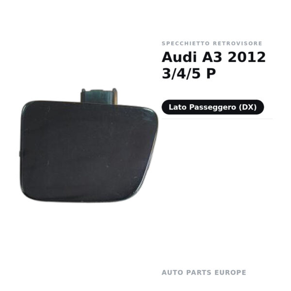 Außenspiegel Rechts Audi A3 2012 3/4/5 P – Bild 2