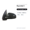 Specchietto Retrovisore Destro Hyundai I-10 2011+ – Elettrico, 3 Pin, Nero – foto 2