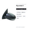 Specchietto Retrovisore Destro Hyundai I-10 2011+ – Elettrico, Riscaldato, con Freccia, 6 Pin, Nero – foto 2