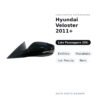Specchietto Retrovisore Destro Hyundai Veloster 2011+ – Elettrico, Riscaldato, con Freccia, Nero – foto 2