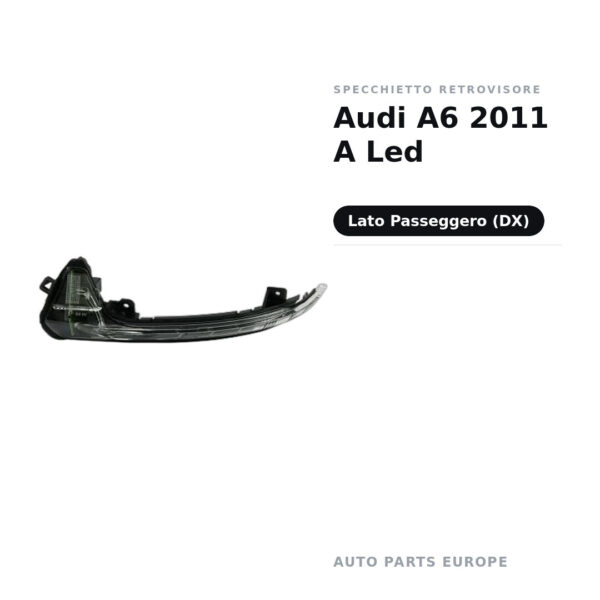 Außenspiegel Rechts Audi A6 2011 A Led – Bild 2