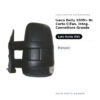 Specchietto Retrovisore Sinistro Iveco Daily 2009+ – Braccio Corto, con Freccia Integrata, Connettore Grande, Manuale – foto