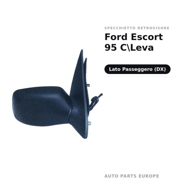 Specchietto Retrovisore Destro Ford Escort 95 C\Leva – foto 2