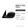 Specchietto Retrovisore Destro BMW X1 E84 2009+ – Elettrico, Riscaldato, Ripiegabile, Memoria, Asferico, 3 Pin, Verniciabile