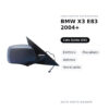 Specchietto Retrovisore Sinistro BMW X3 E83 2004+ – Elettrico, Riscaldato, Asferico, Verniciabile – foto 2